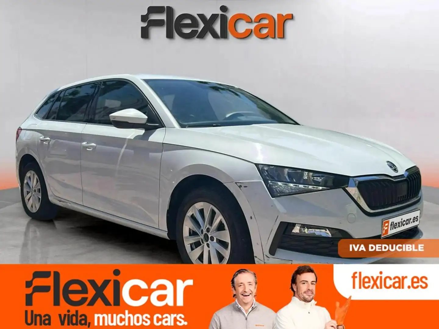 Skoda Scala 1.0 TSI 81KW (110 CV) Ambition Blanc - 1