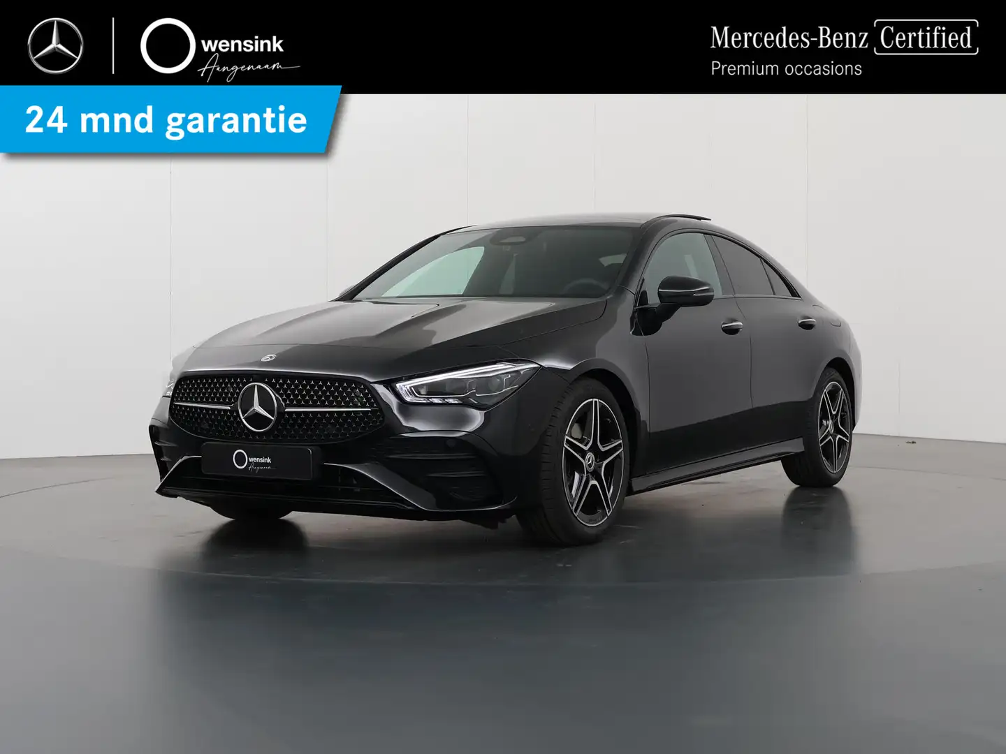 Mercedes-Benz CLA 180 Coupe AMG NIGHT Premium | Panorama-schuifdak | Mul Černá - 1