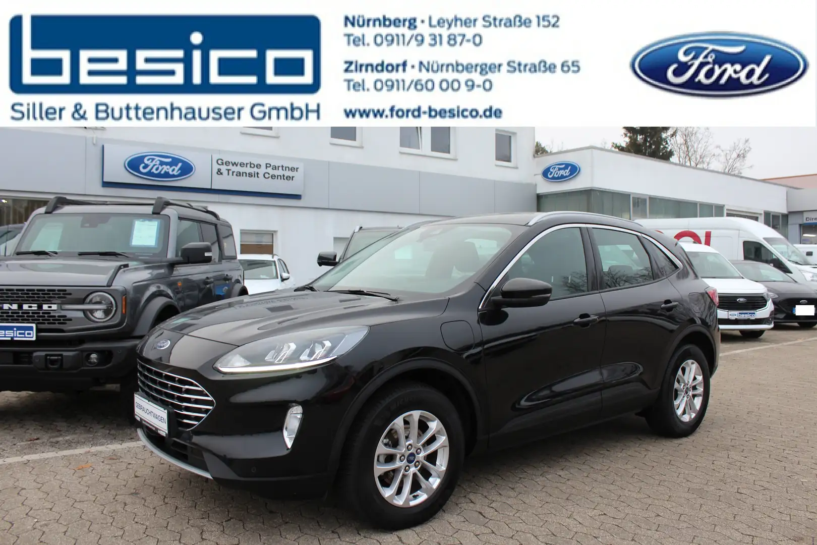 Ford Kuga Titanium Plug-In Hybrid*Navi*Heckklappe elektrisch Noir - 1