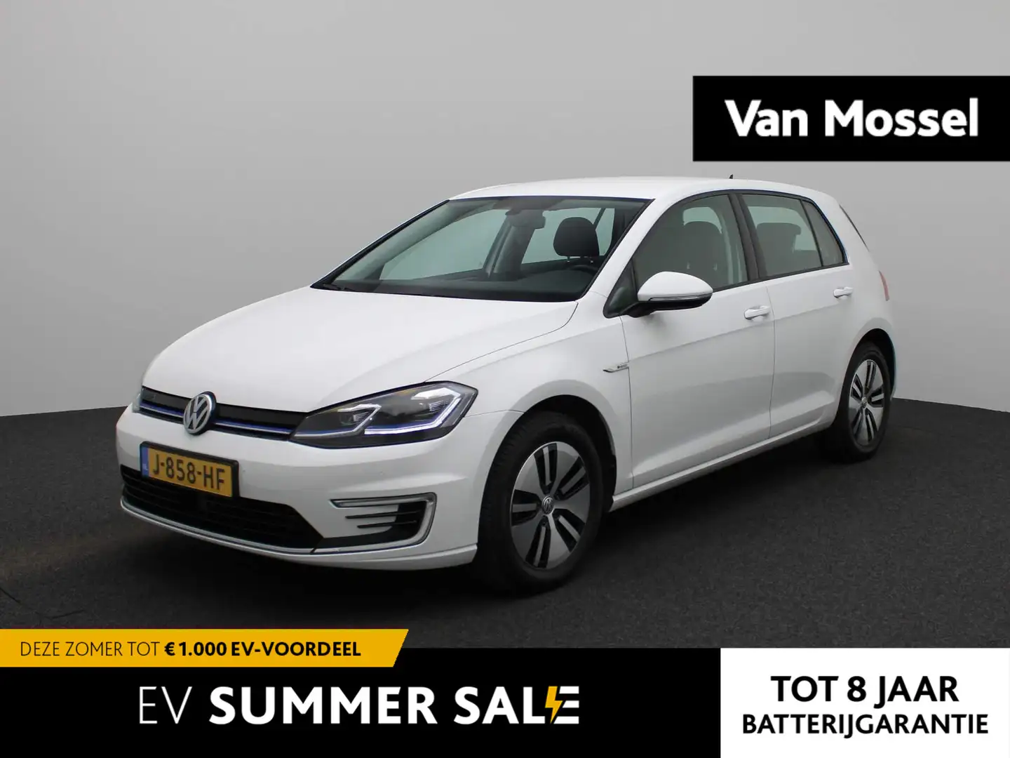 Volkswagen e-Golf E-DITION | Navigatie | Climate Control | Parkeerse Wit - 1