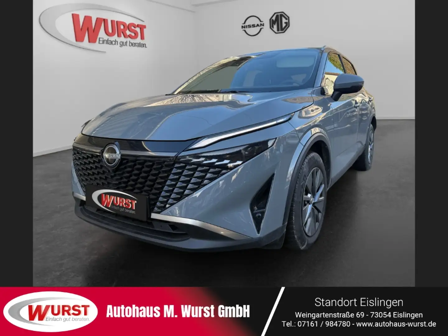 Nissan Qashqai N-Connecta 360Grad Kamera Sitzheizung Winterpaket Grau - 1