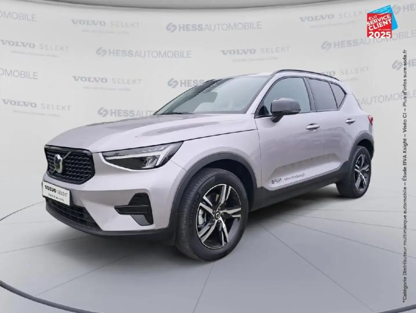 Volvo XC40 B3 163ch Lounge Edition DCT 7 Zilver - 1