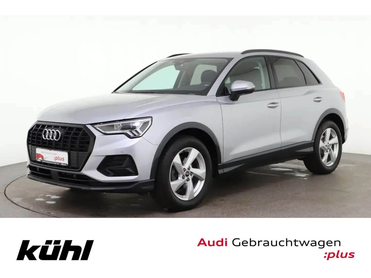 Audi Q3 35 TFSI S tronic Advanced LED ACC Navi AHK Silber - 1