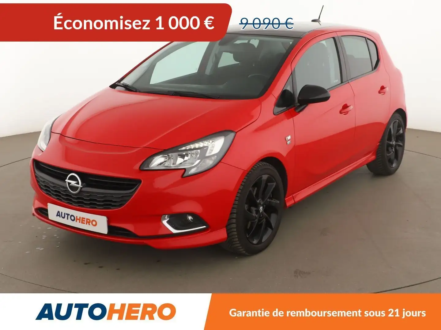 Opel Corsa 1.4 Turbo Color Edition Rouge - 1