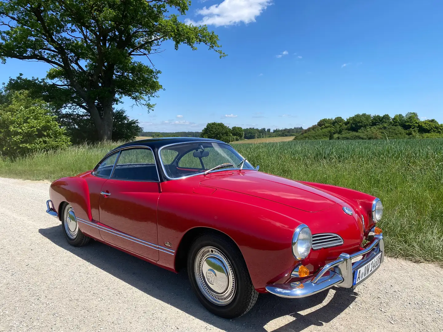 Volkswagen Karmann Ghia 1500 Coupé Classic Data Note 2+ Roşu - 1