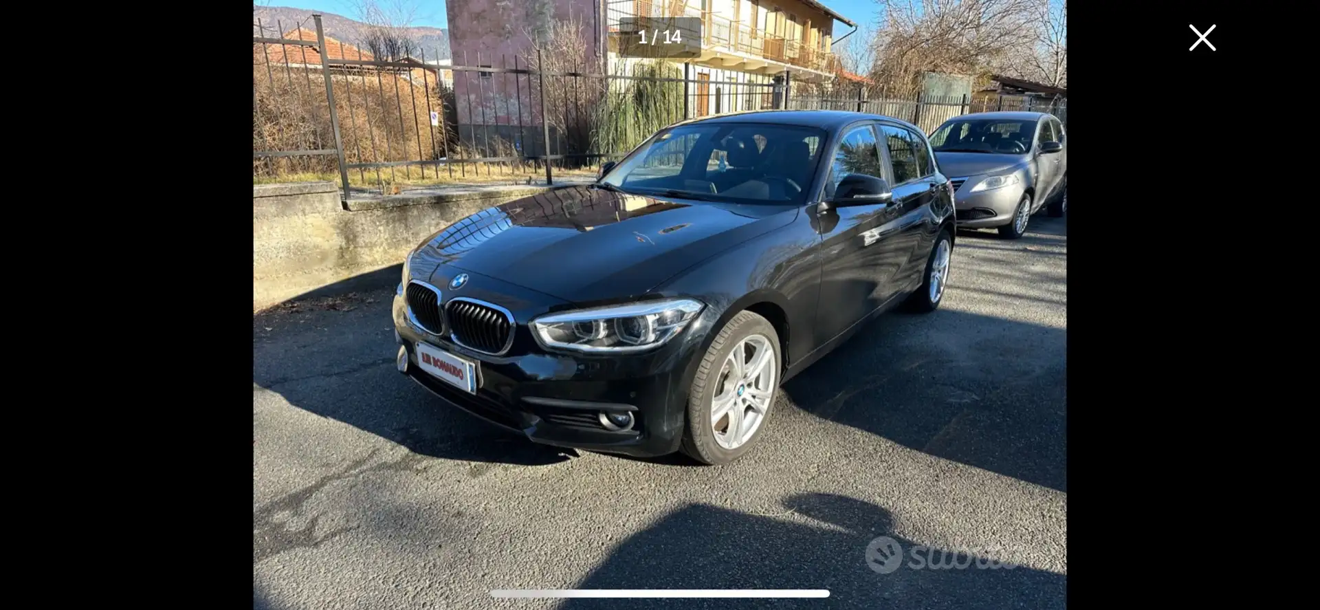BMW 116 116d Sport 5p auto Nero - 1