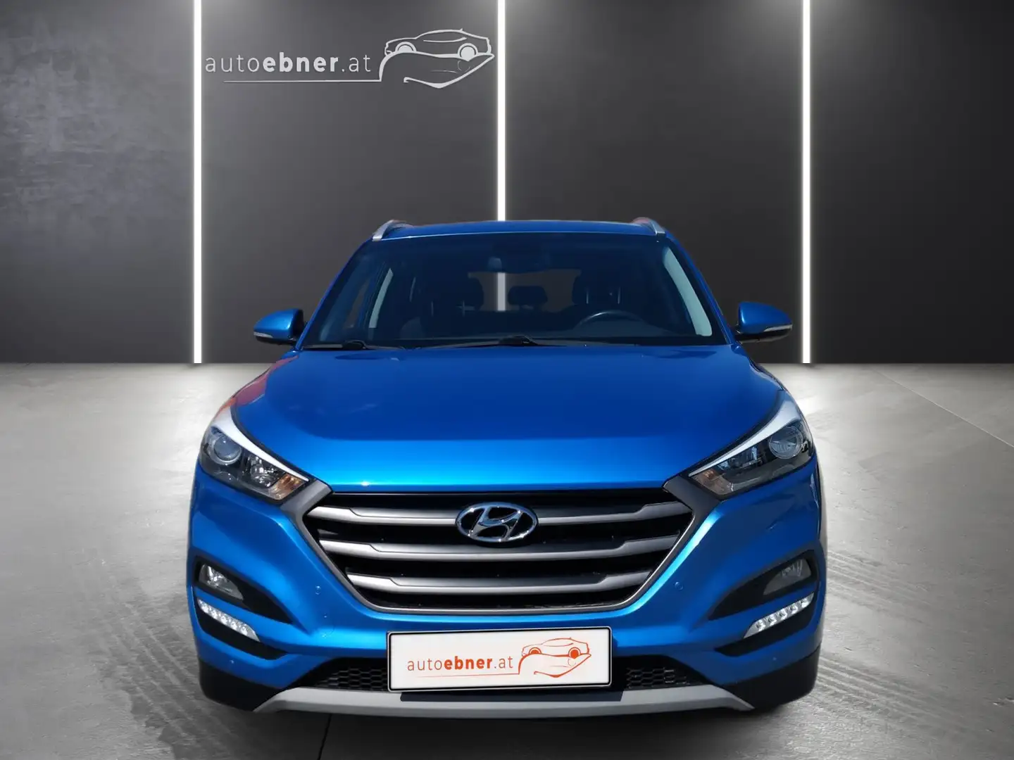 Hyundai TUCSON Tucson 1.7 CRDI Go Aut. AHK+RFK+LENKRDHZG Blau - 2