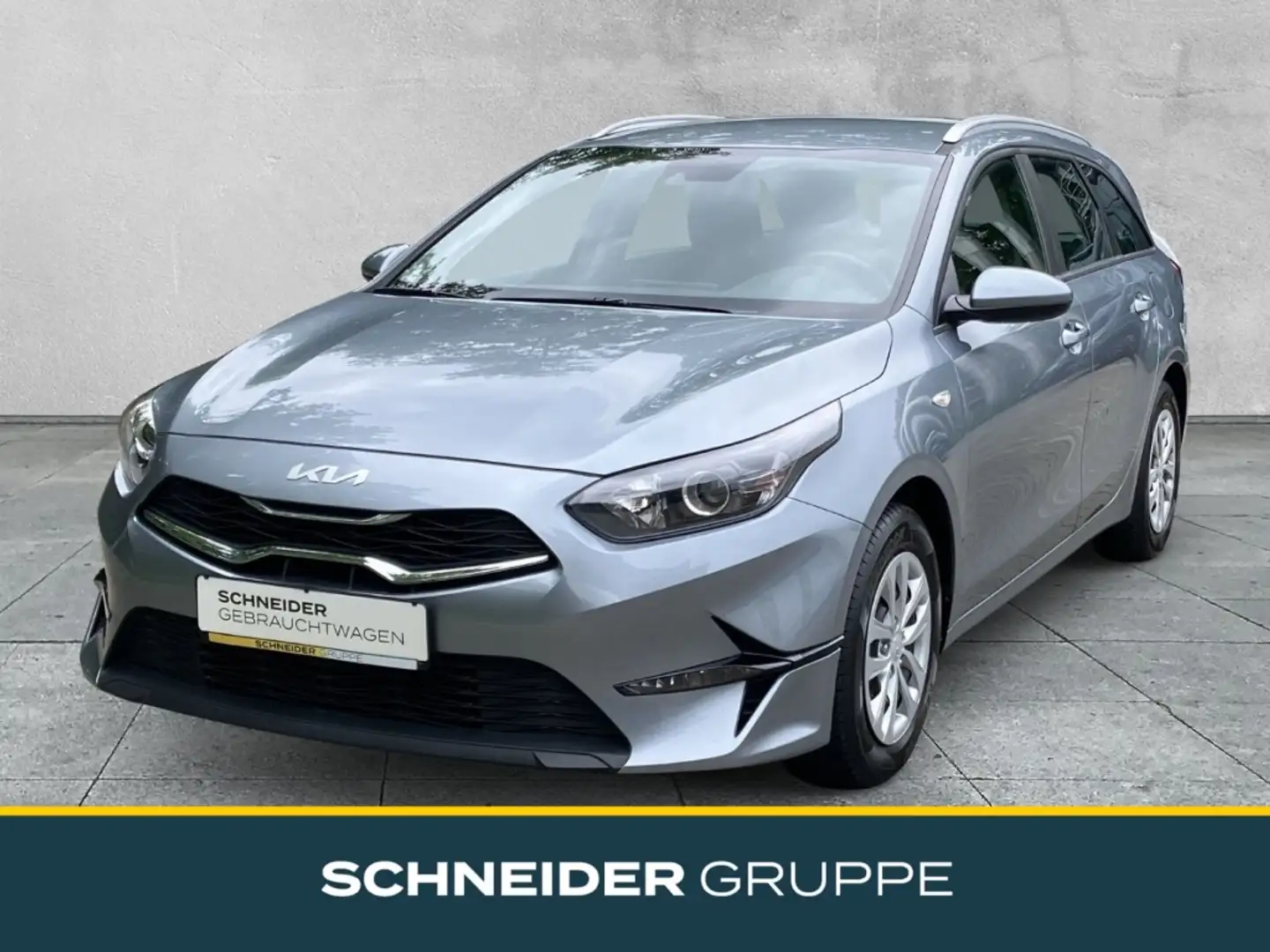 Kia Ceed / cee'd Sporty Wagon 1.0 T-GDI +SHZ+DAB+PDC+KLIMA+ Zilver - 1