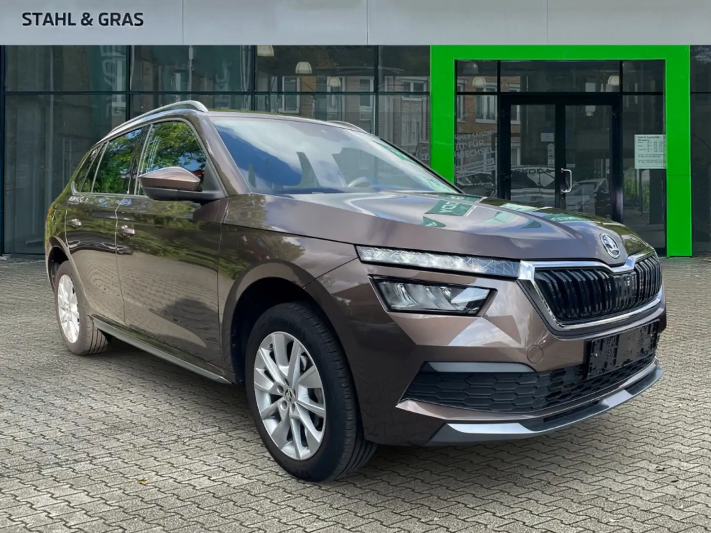 Skoda Kamiq Style 1.0l TSILED Apple CarPlay LED Android Auto M Brązowy - 1
