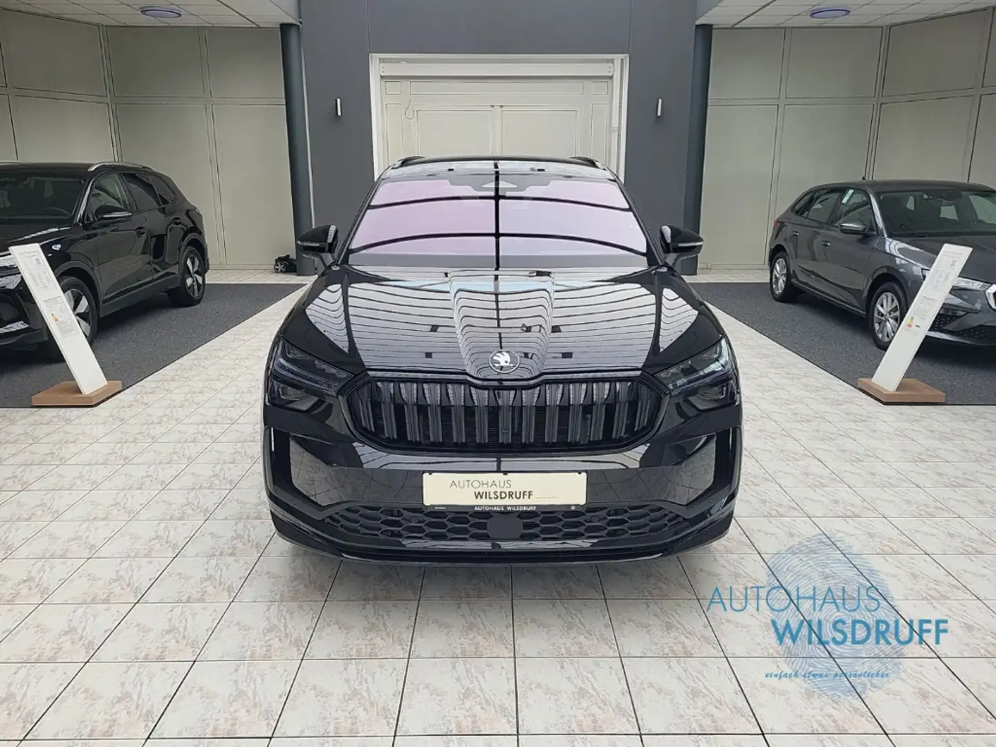 Skoda Kodiaq 1.5 TSI Sportline AHK Matrix LED ACC Kessy Schwarz - 2