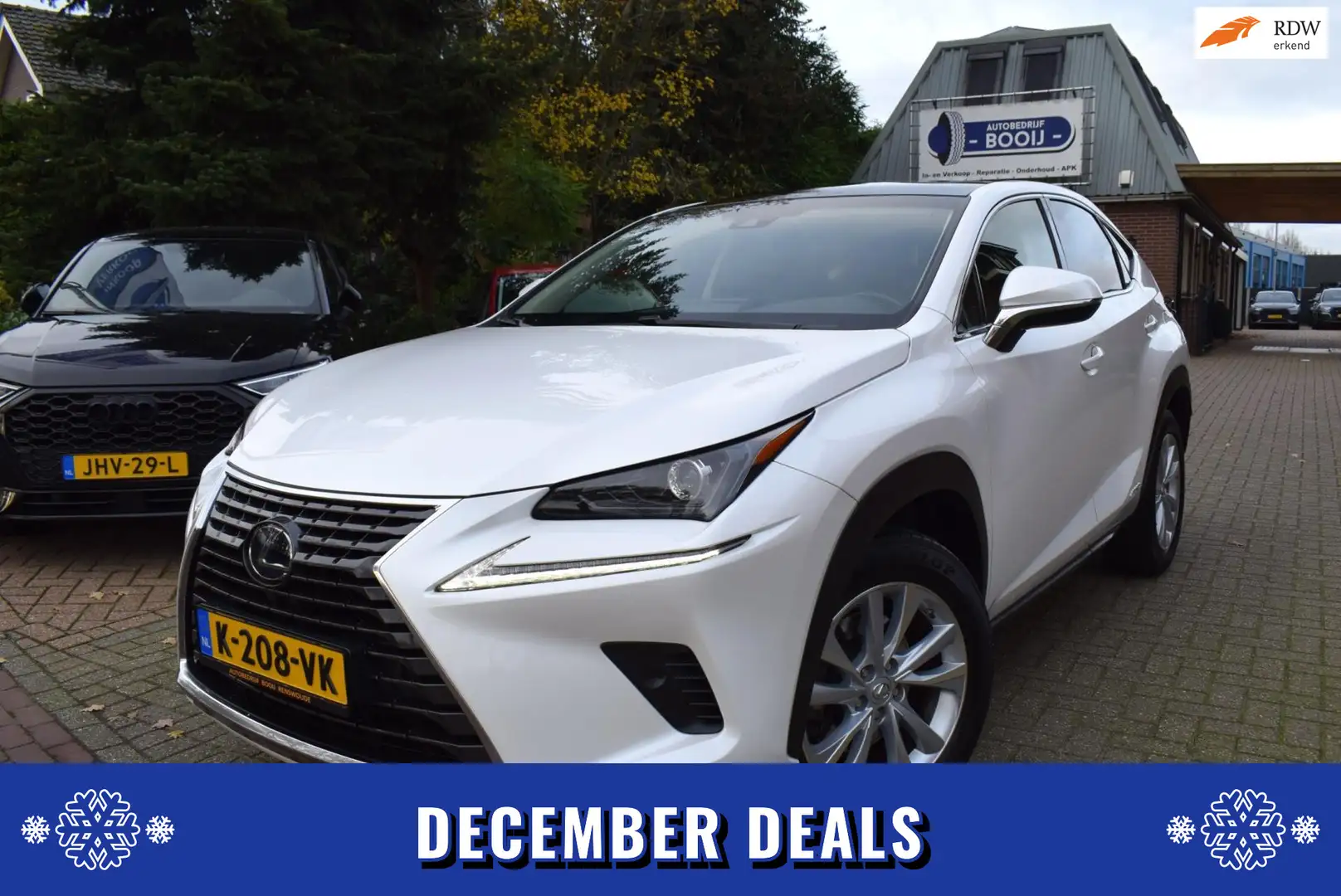 Lexus NX 300h AWD Luxury Line AUTOM/PANO DAK/CRUISE/NAVI/CARPLAY White - 1