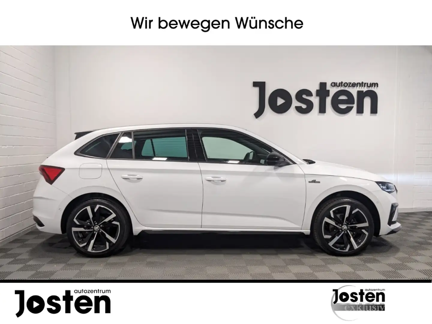 Skoda Scala Monte Carlo 1.5TSI DSG NAVI Komfort Plus Blanc - 2