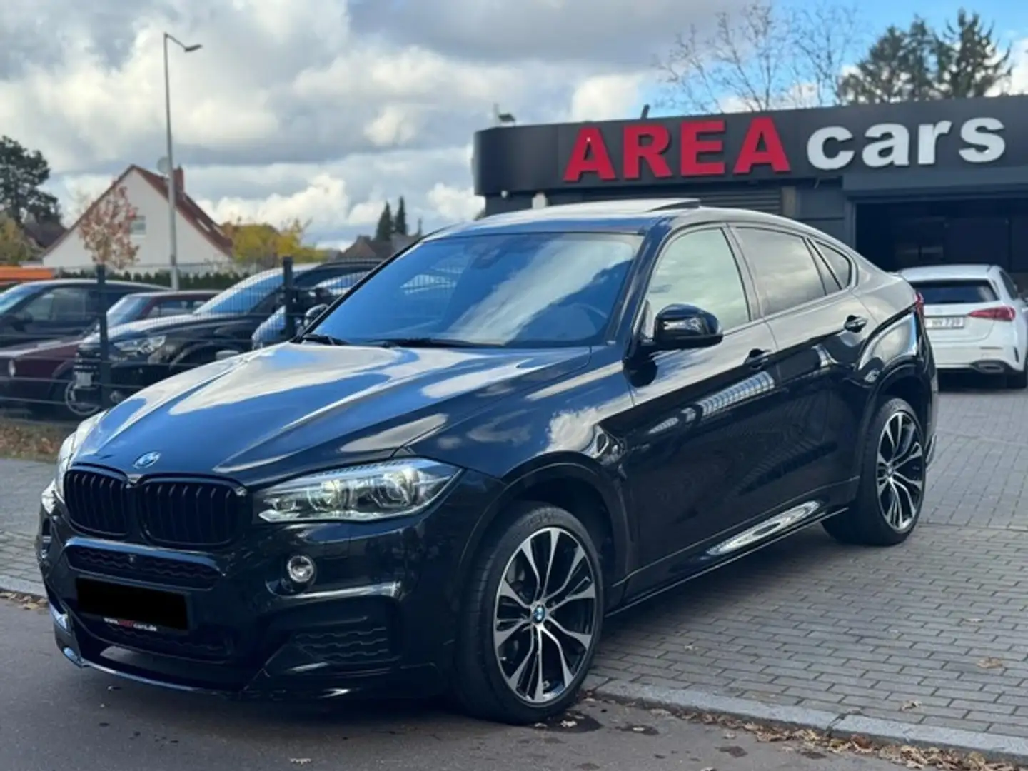BMW X6 xDrive40d*M SPORT*SHD*LED*HUD*H&K*360° Schwarz - 1