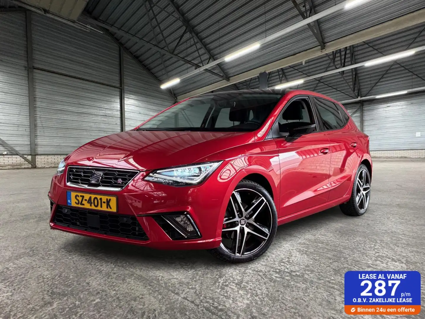 SEAT Ibiza 1.0 TSI FR | 1e Eigenaar | Beats | PANO | LED | Rood - 1