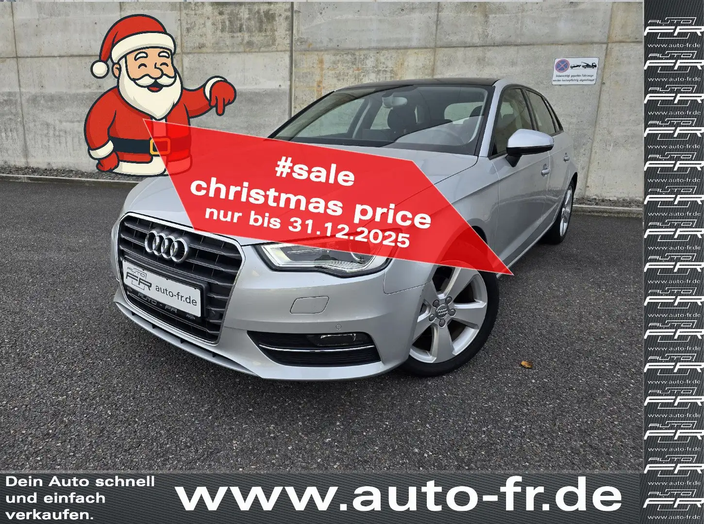 Audi A3 Sportback 1.4 Tfsi Ambition Sport mit Pano 1H Silber - 1