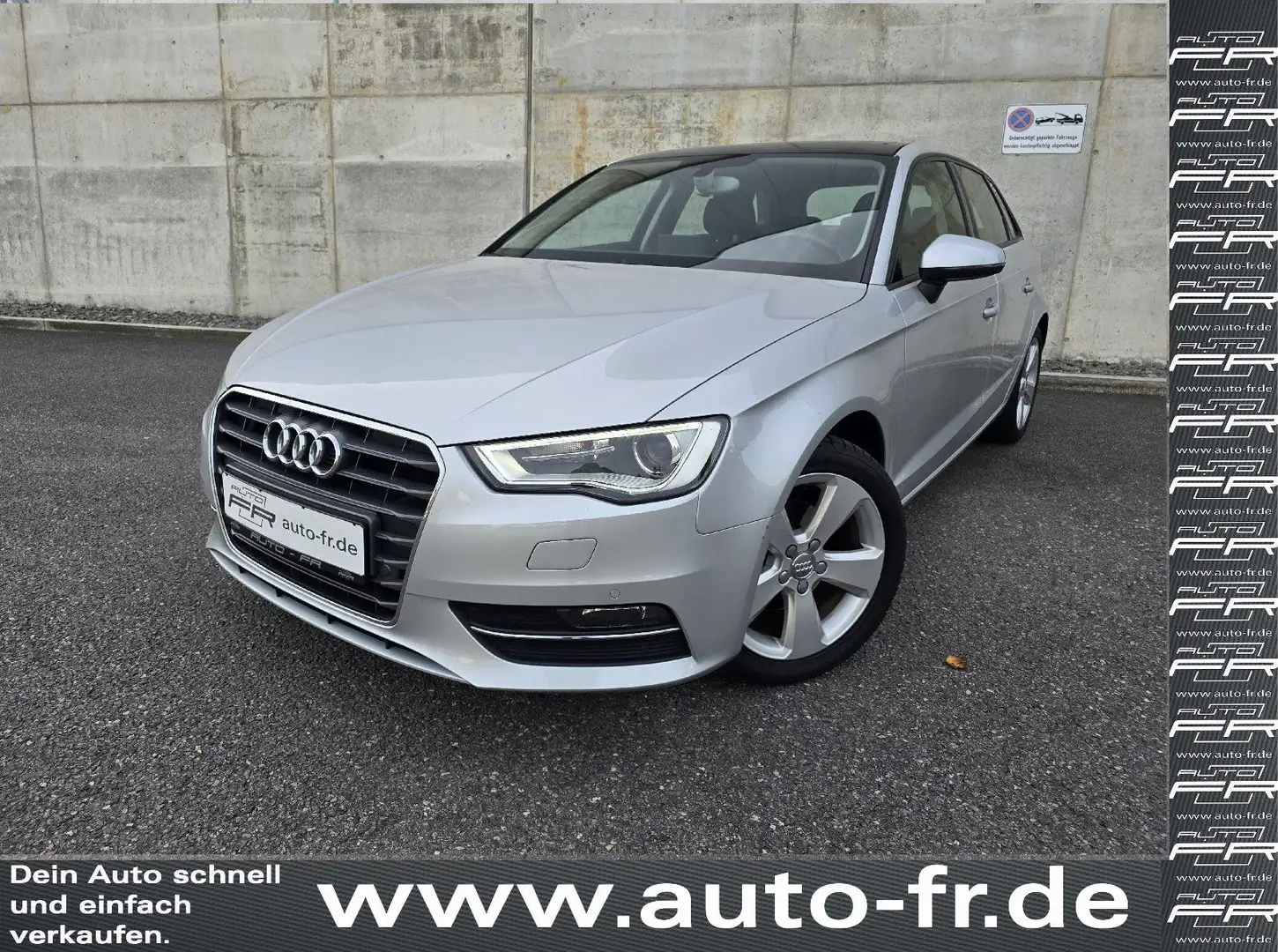 Audi A3 Sportback 1.4TFSI 122PS 1.Hd Scheckheft Audi Silber - 1
