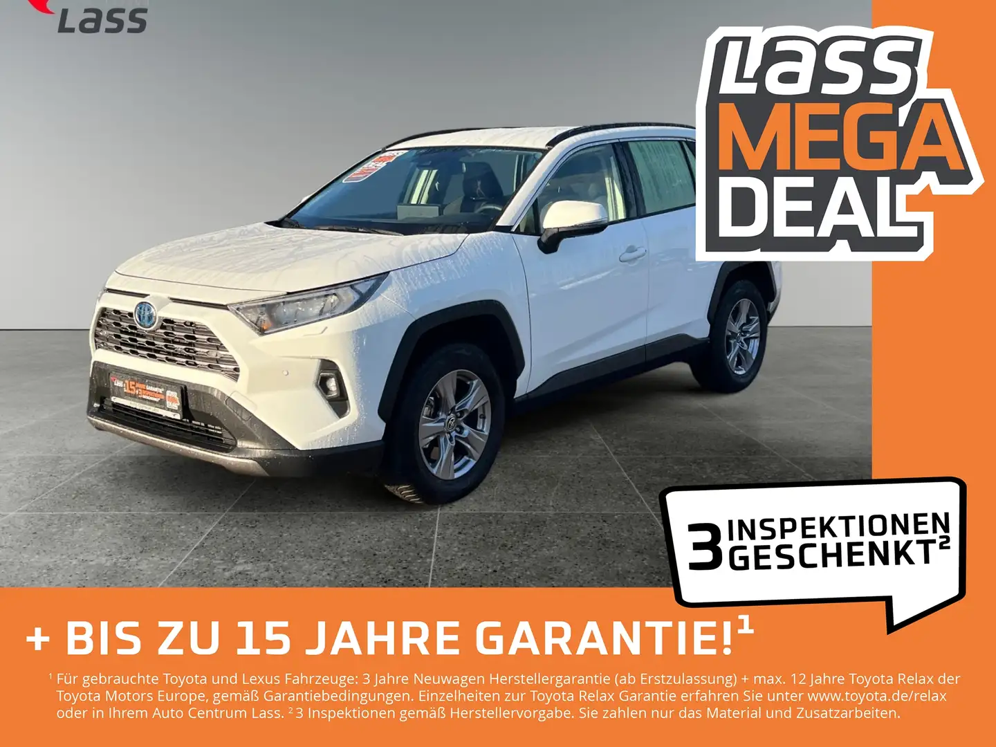 Toyota RAV 4 RAV4 2.5 Business Edition 2xKlima ACC AUT Kam. Blanc - 1
