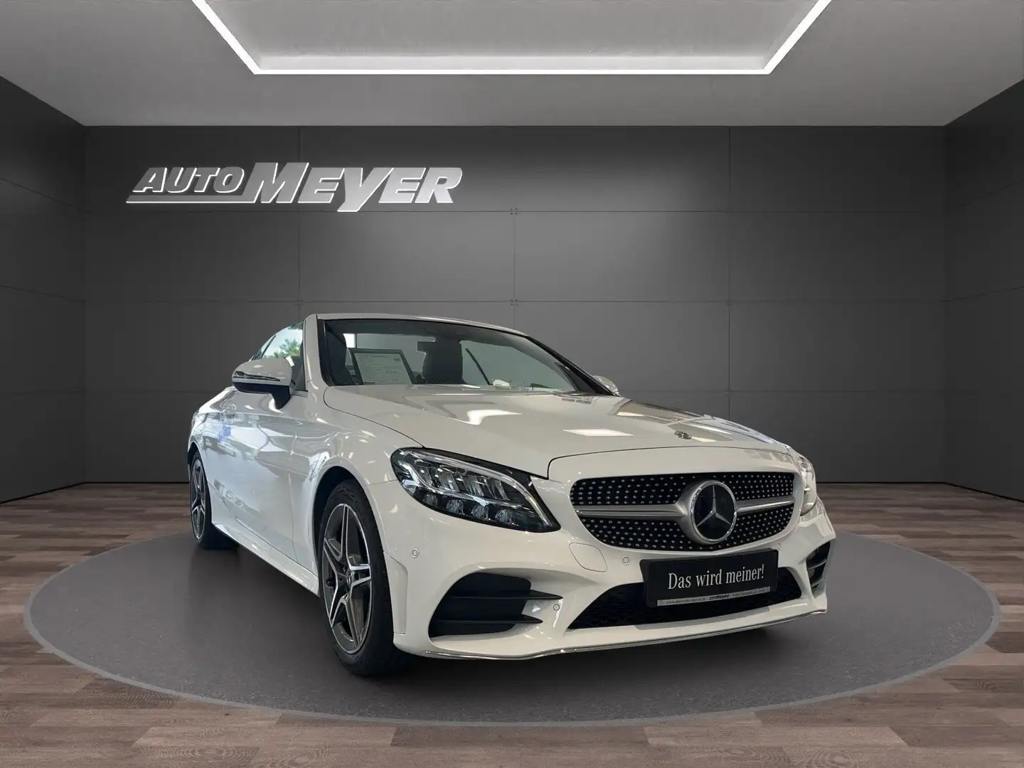 Mercedes-Benz C 200 CABRIO AMG+FAHRASSI+KAM+AIRSCARF+COMMAND+ Weiß - 2