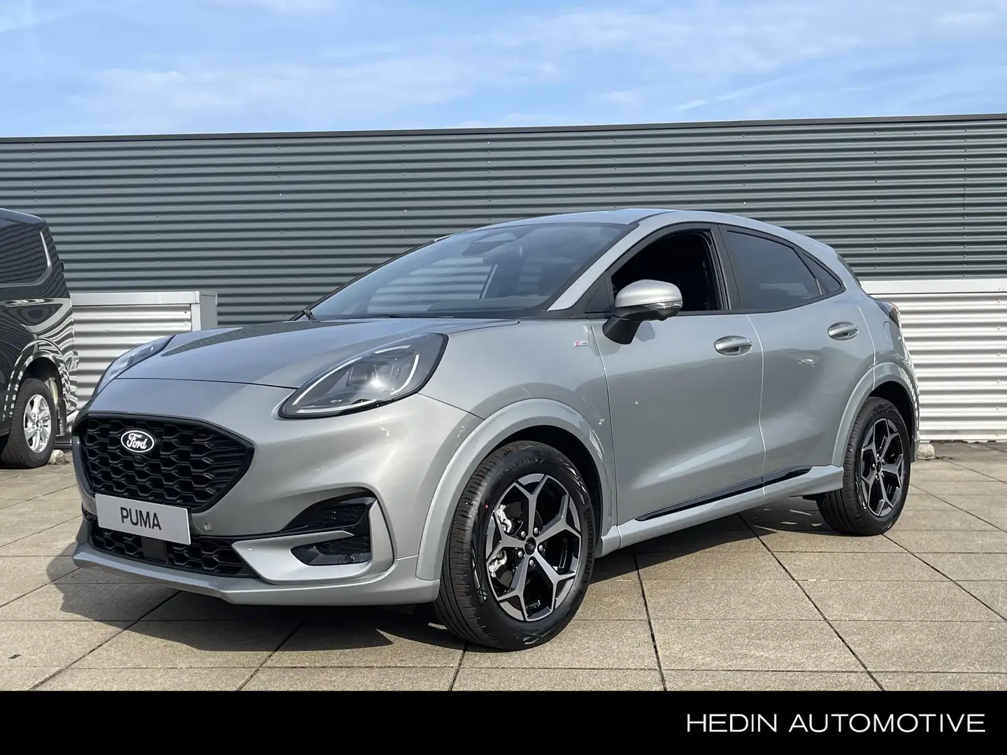 Ford Puma 1.0 EcoBoost Hybrid ST-Line Nieuw Type uit voorraa Zilver - 1