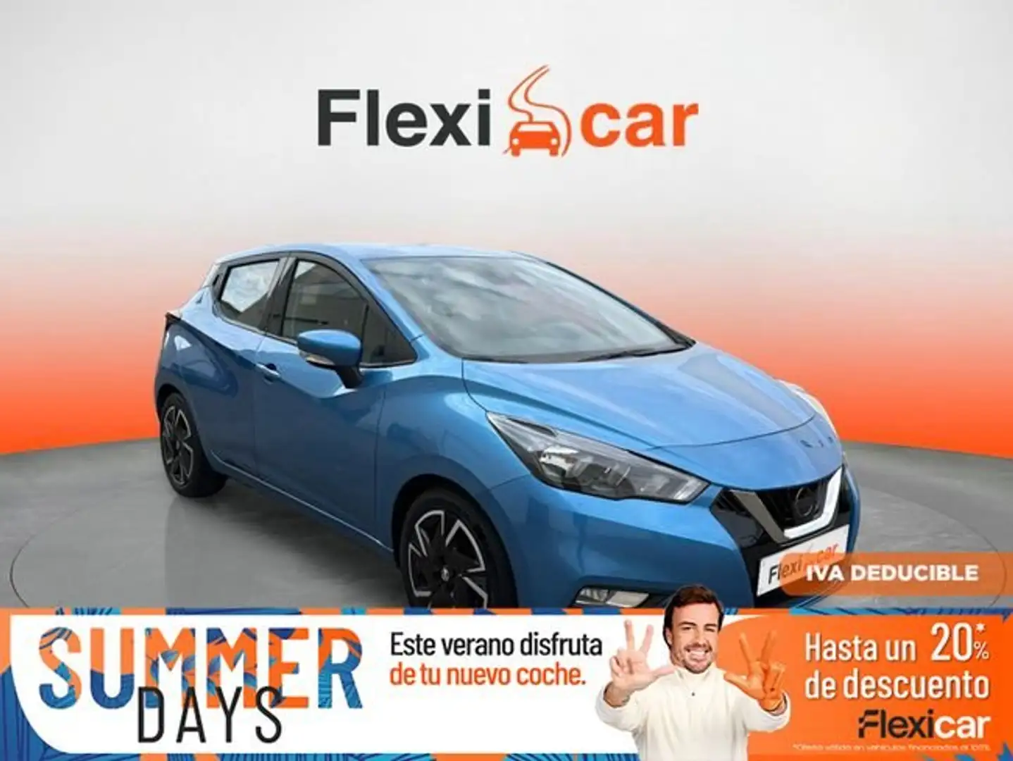 Nissan Micra IG-T+68+kW+%2892+CV%29+E6D-F+Acenta Azul - 1