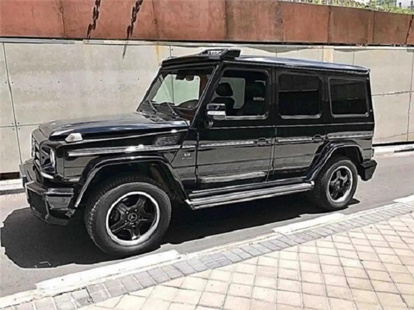Mercedes-Benz 500 5.5 V8 lungo auto Negru - 2