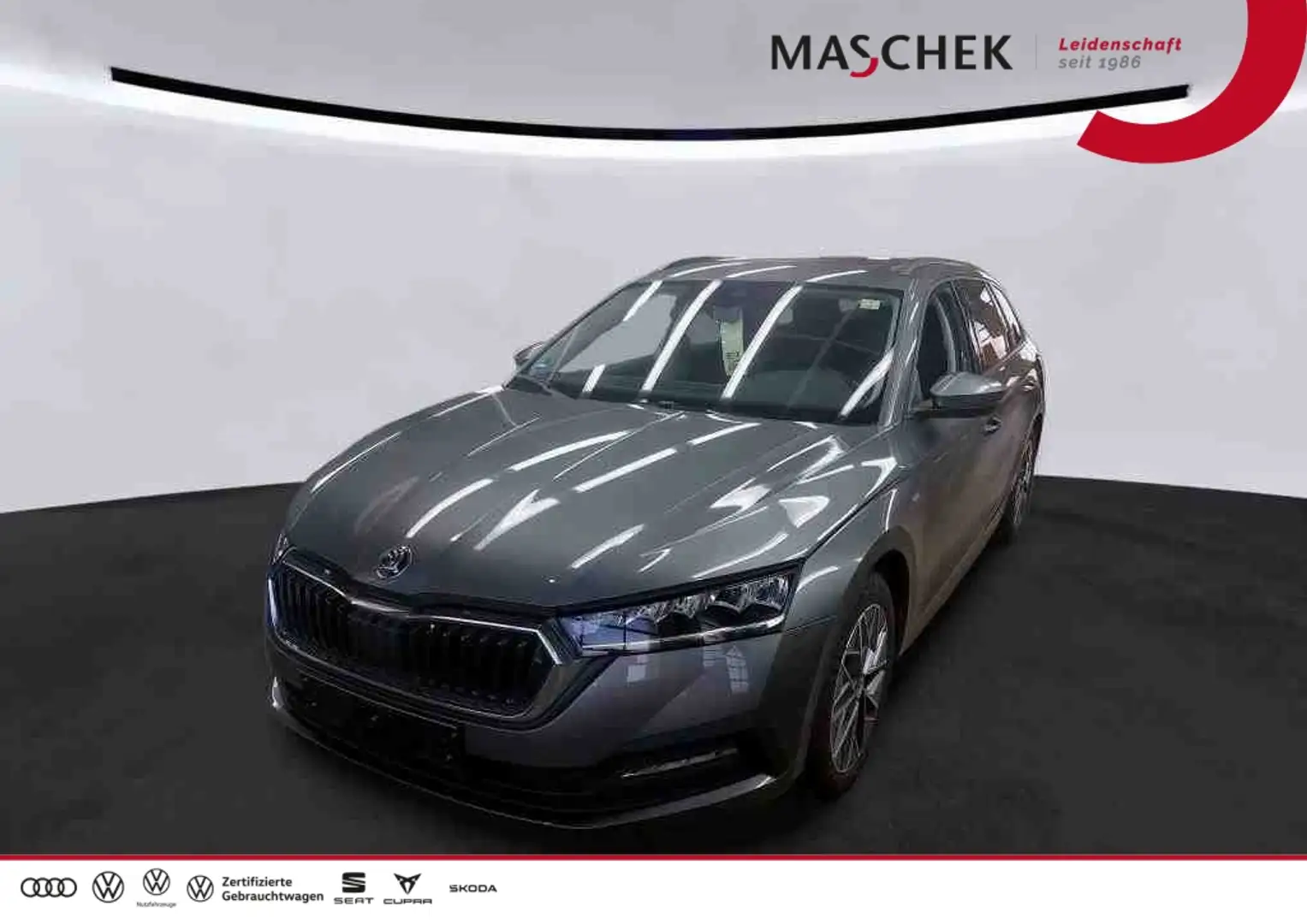 Skoda Octavia Combi e-TEC 1.0 TSI DSG AHK 4xSitzh LED PDC AHK Grau - 1