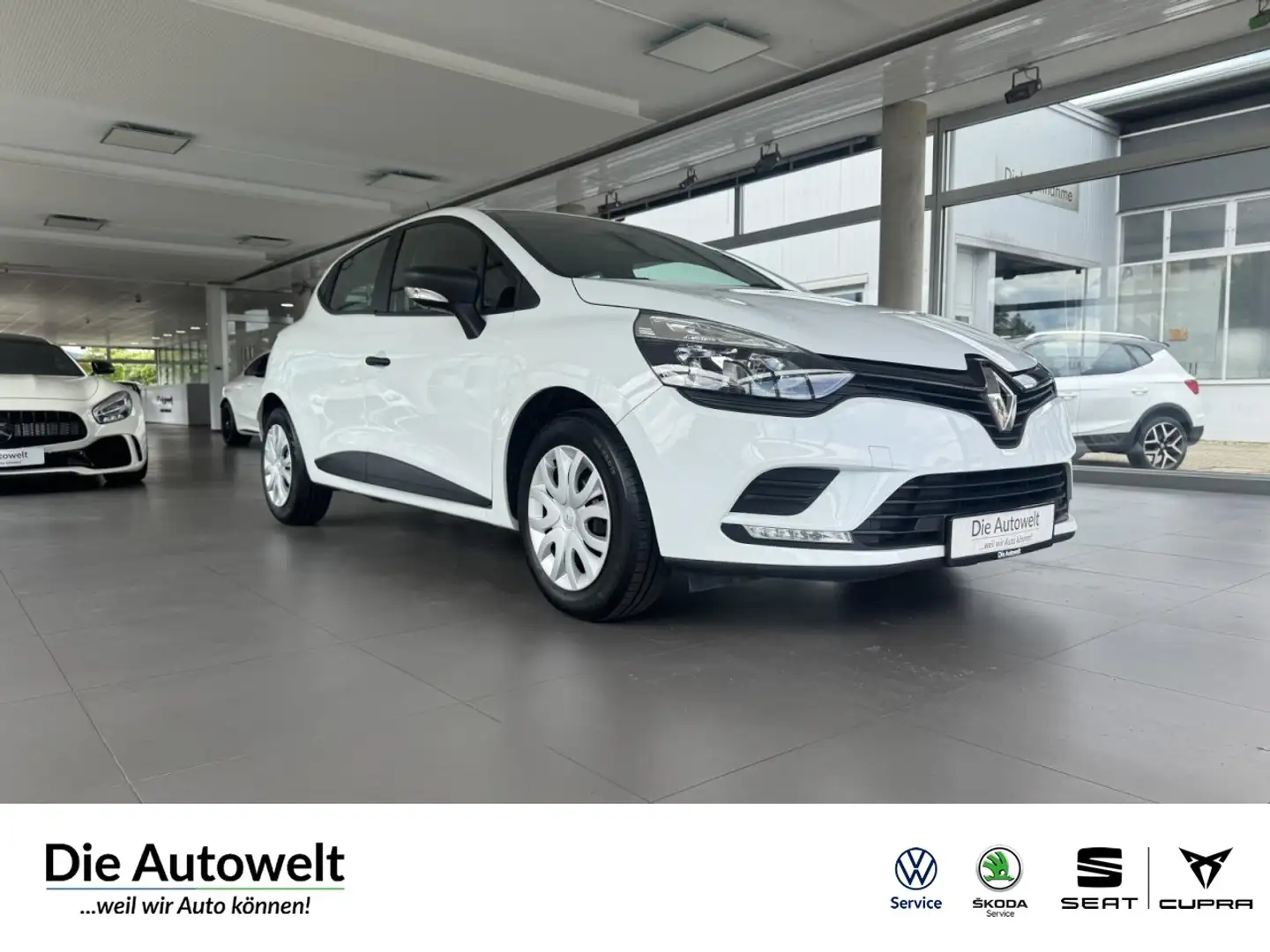Renault Clio IV Start 1.6 GRA GBA KLIMA RADIO ZV LED Weiß - 1