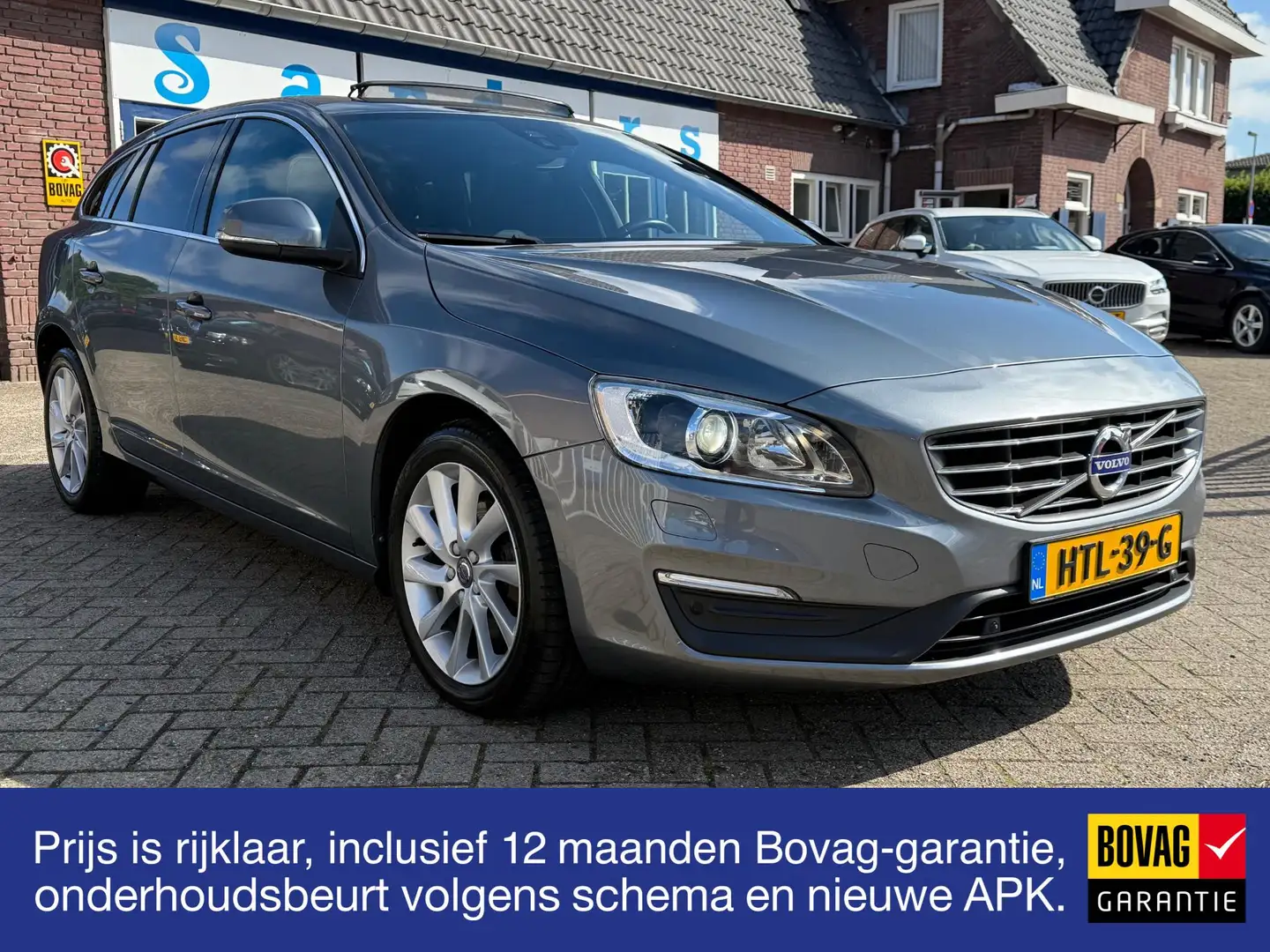 Volvo V60 1.5 T3 Momentum Winter-line Family-line Gris - 1
