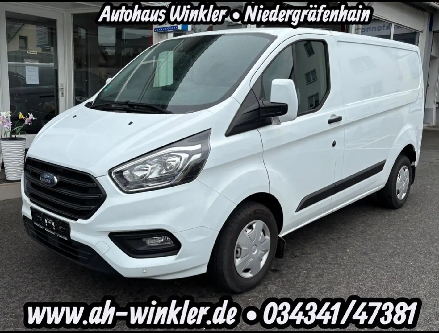 Ford Transit Custom Kasten 280 L1 Trend Klima DAB+ Blanc - 1