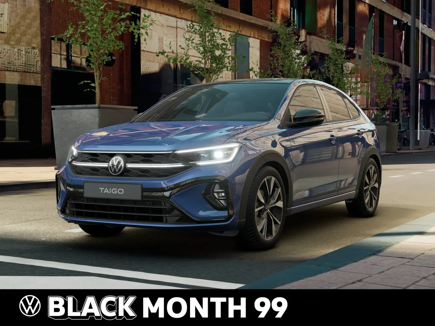 Volkswagen Taigo 1.0 tsi r-line plus 115cv Schwarz - 1