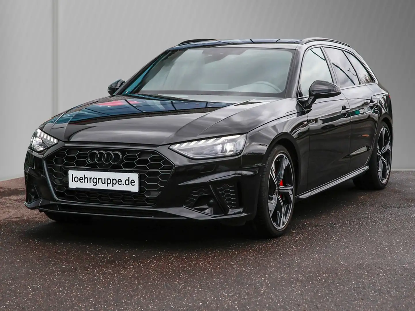 Audi A4 Avant 40 TFSI S line competition + Matrix ACC Schwarz - 2