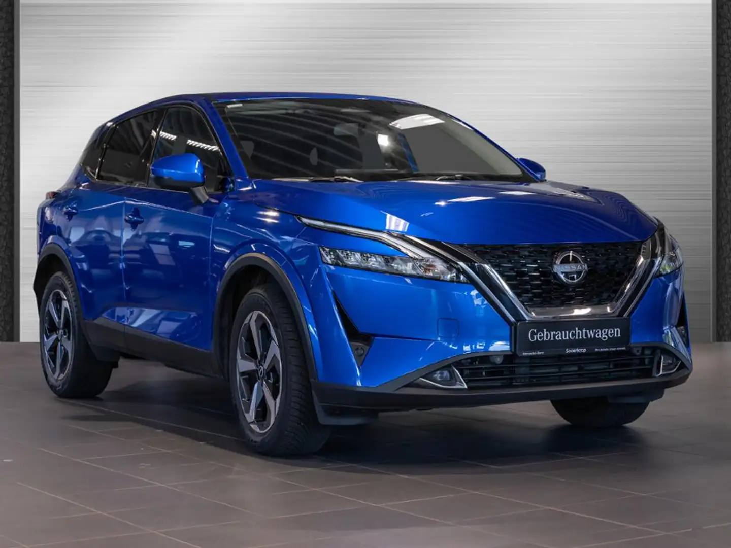 Nissan Qashqai 1.3 DIG-T N-Connecta 360 DISTR KAMERA Azul - 2