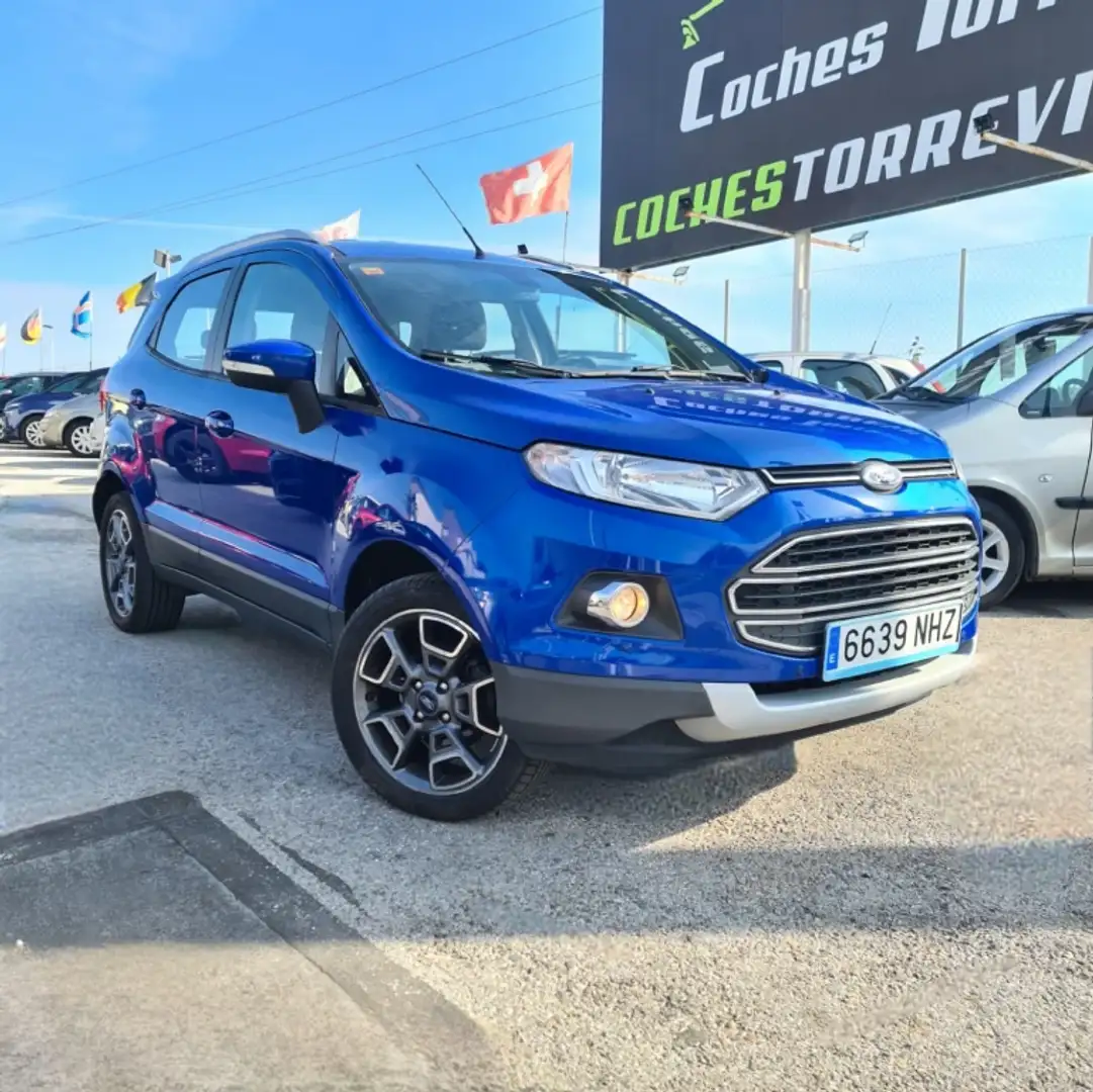 Ford EcoSport 1.50TDCi Limited Edition 90 Bleu - 1