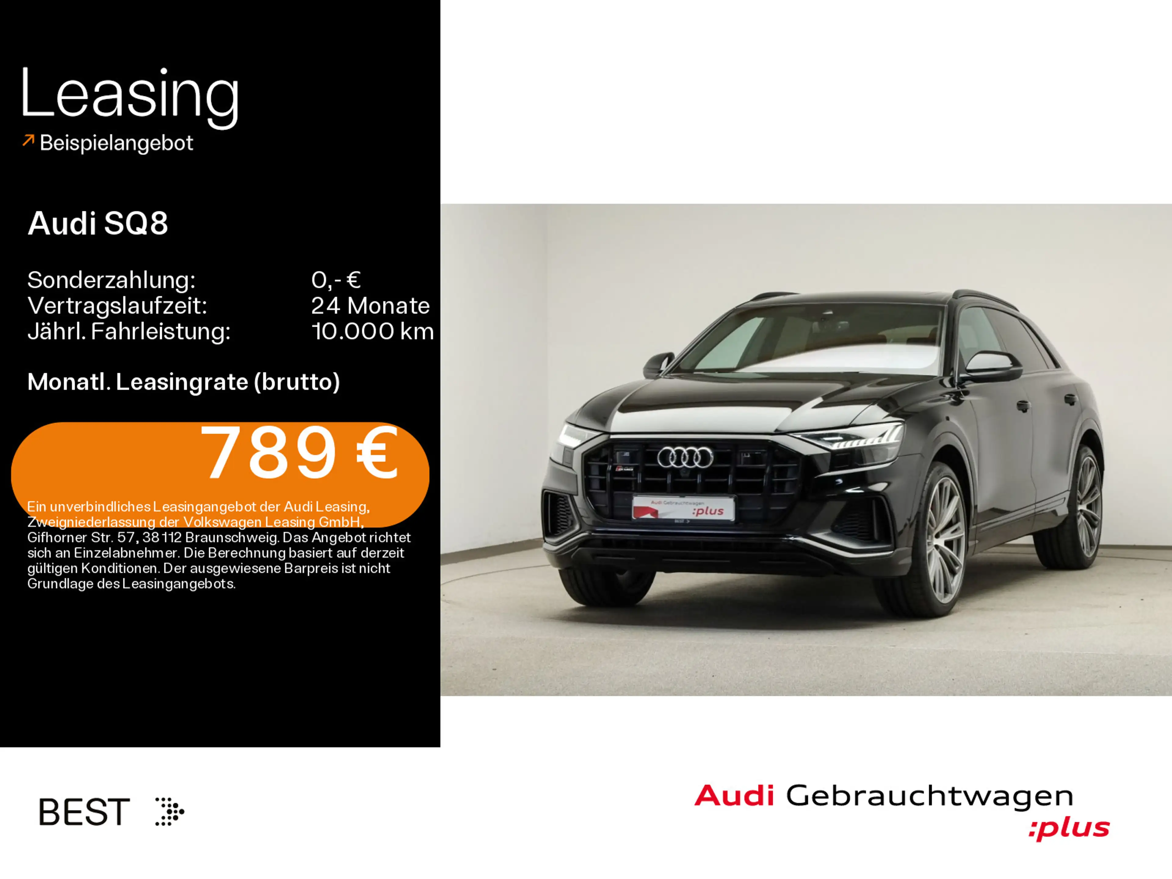 Audi SQ8 Pano, Massage, HUD, Assist, Matrix, Leder