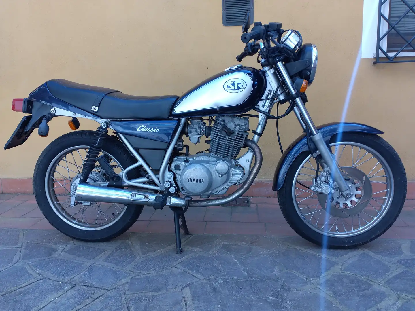 Yamaha SR 250 Azul - 2