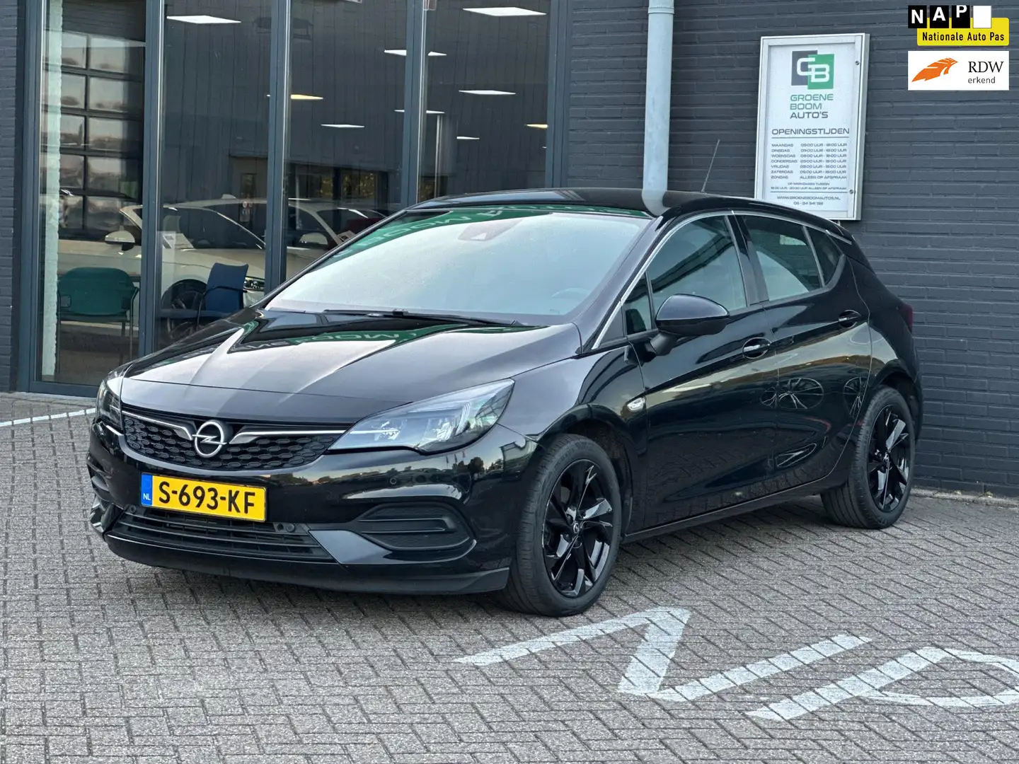 Opel Astra 1.4 Business Elegance/145 PK/CAMERA/NAVI/APP-CONNE Schwarz - 1