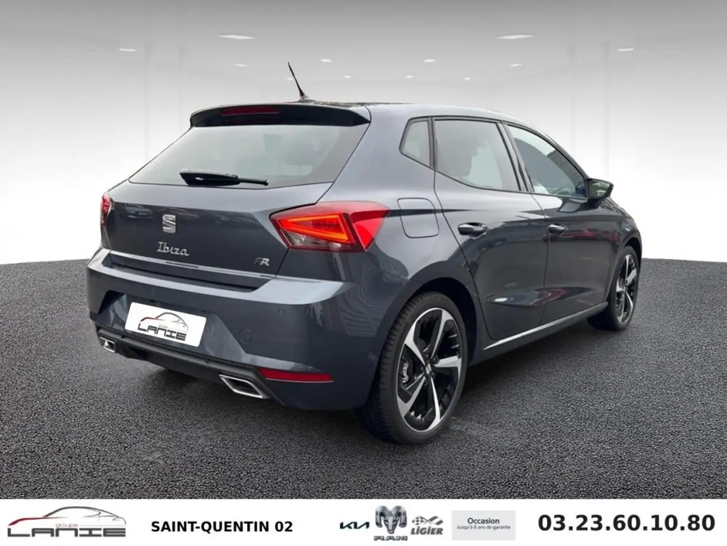 SEAT Ibiza 1.0 TSI 115 ch S/S DSG7 FR Gris - 2