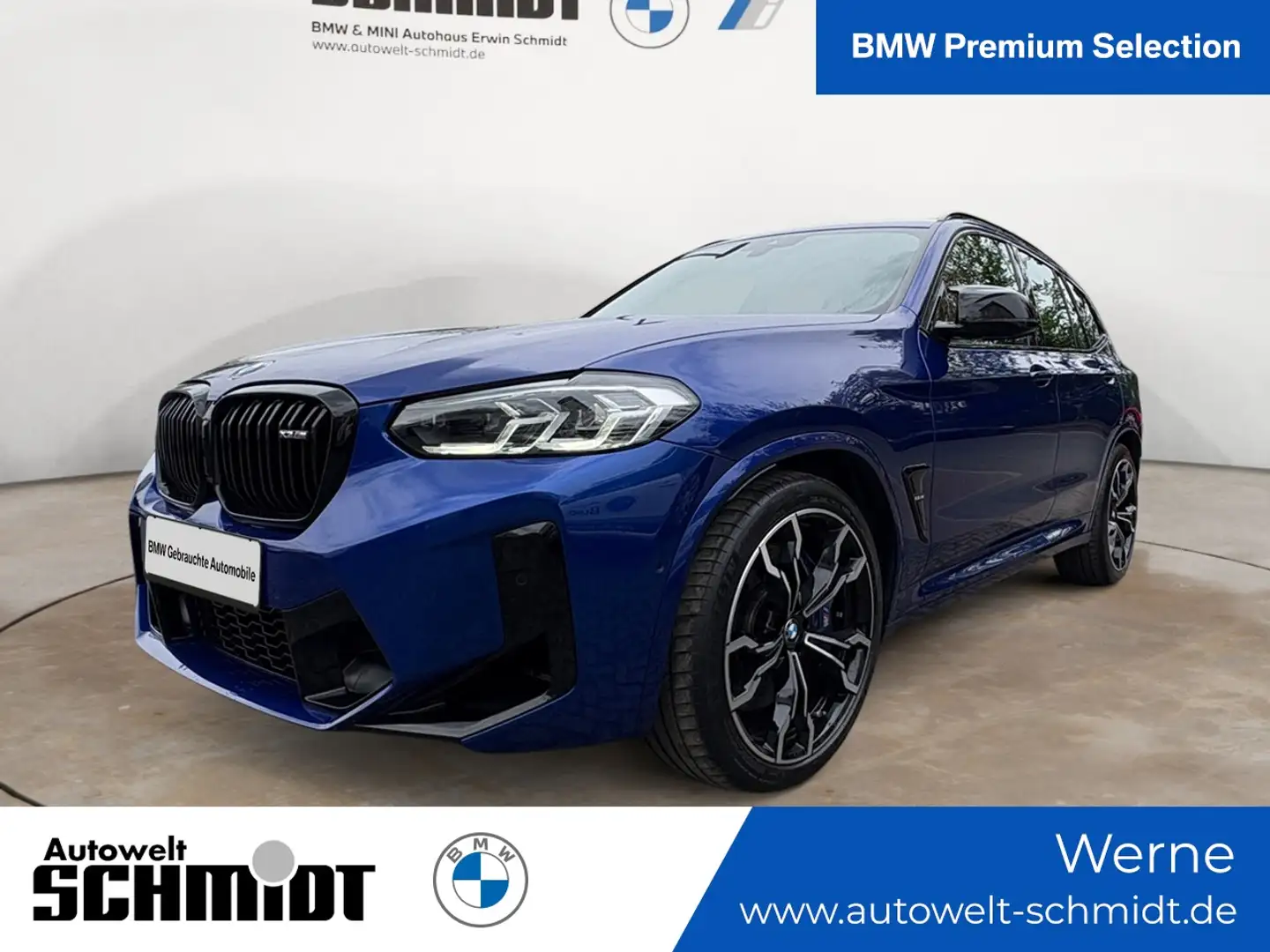 BMW X3 M X3M Competition + 2Jahre-BPS.-GARANTIE Blauw - 1
