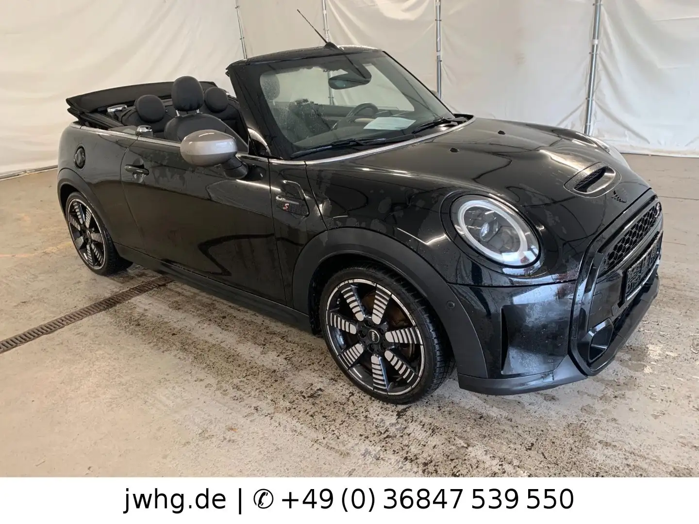 MINI Cooper S Cabrio Yours Trim|ACC|HeadUpKam|Virtual Schwarz - 2