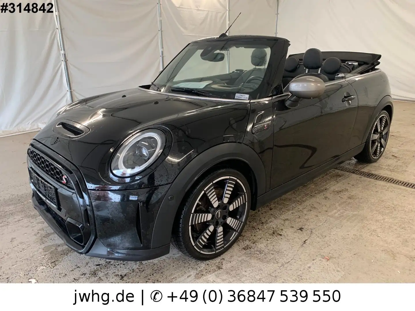 MINI Cooper S Cabrio Yours Trim|ACC|HeadUpKam|Virtual Schwarz - 1