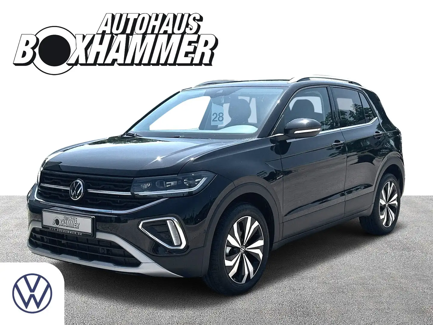 Volkswagen T-Cross 1.0 TSI DSG Style RFK+SIDE.ASSIST+APP.CONNECT Schwarz - 1