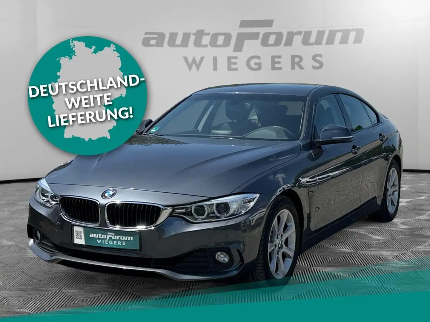 BMW 420 i Gran Coupe Advantage Xenon+PDC+AHK+SHZ Grau - 1