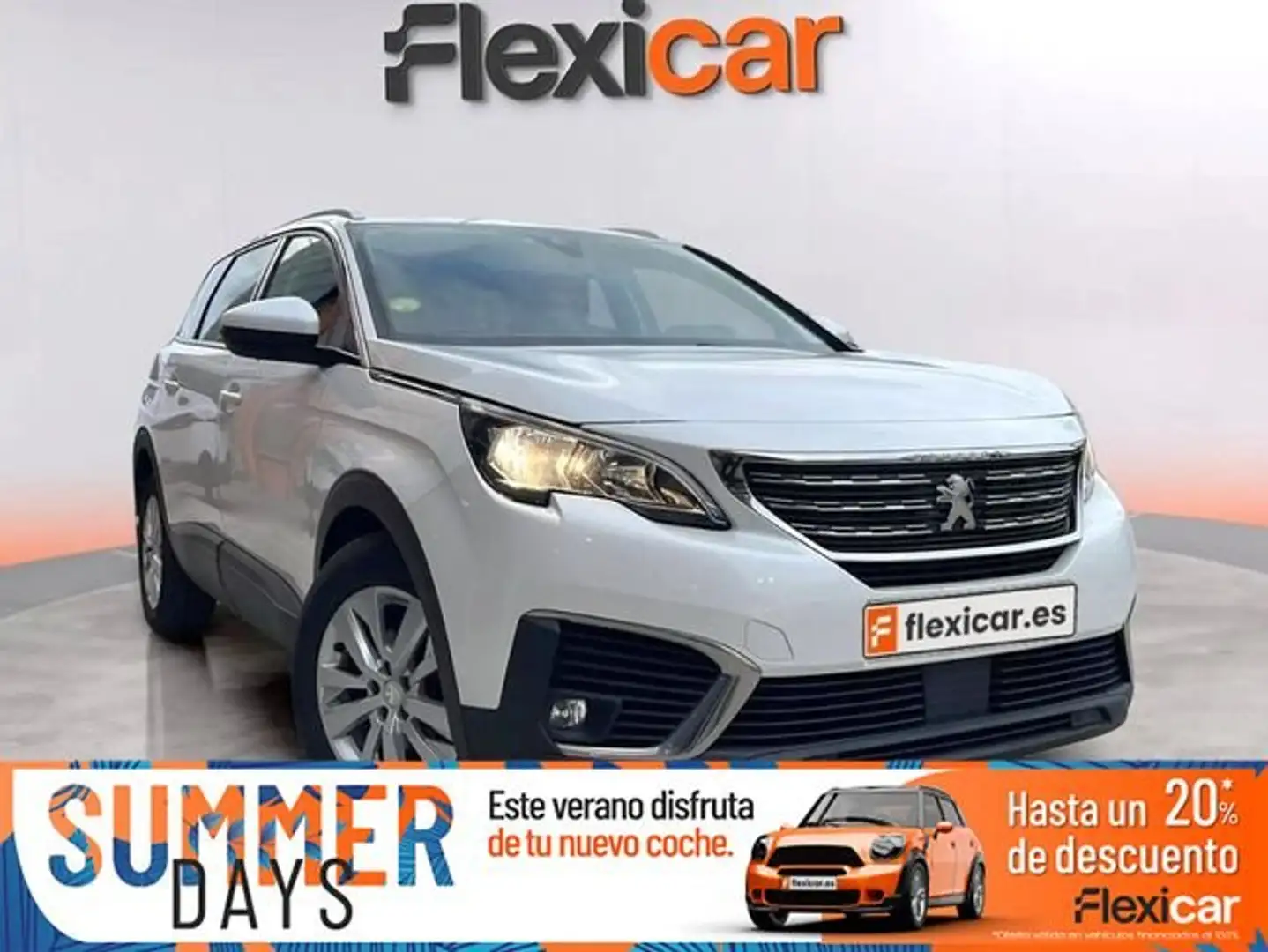 Peugeot 5008 Active+BlueHDi+96kW+%28130CV%29+S%26S+EAT8 Blanco - 1