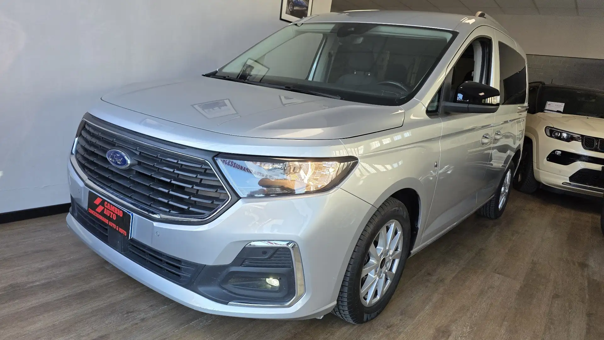 Ford Tourneo Connect 7 posti FULL OPT PRONTA CONSEGNA!! ANCHE LEASING Grigio - 1