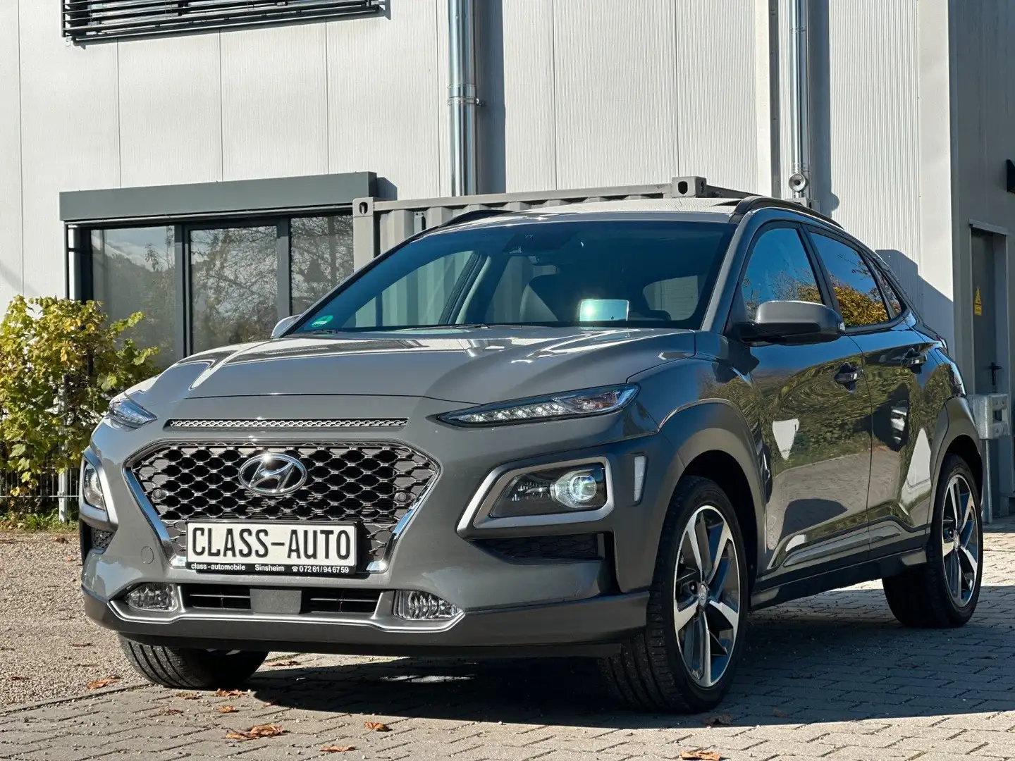 Hyundai KONA Premium 2WD/Head-UP/SHZ/SD/Navi/LED Grigio - 1