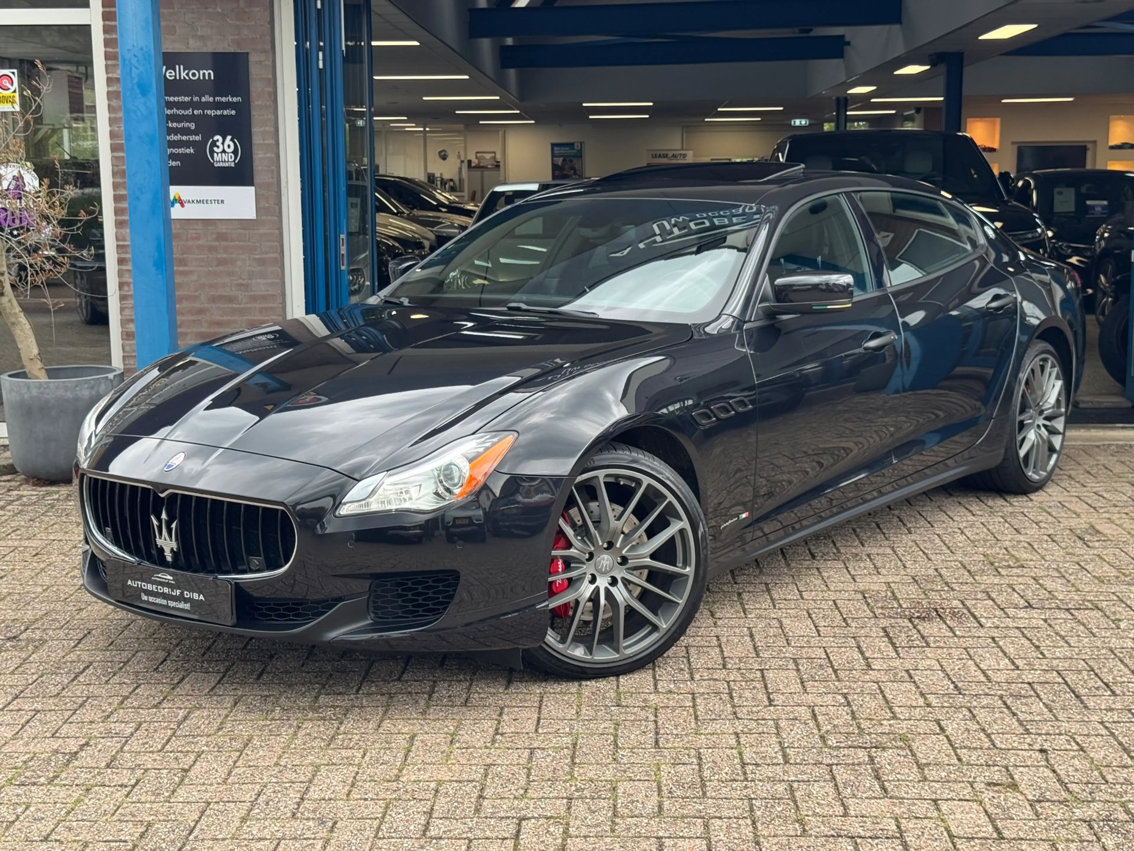 Maserati Quattroporte 3.0 S Q4 AUT 2013 Zwart Dak LEDER NAP! — photo 2