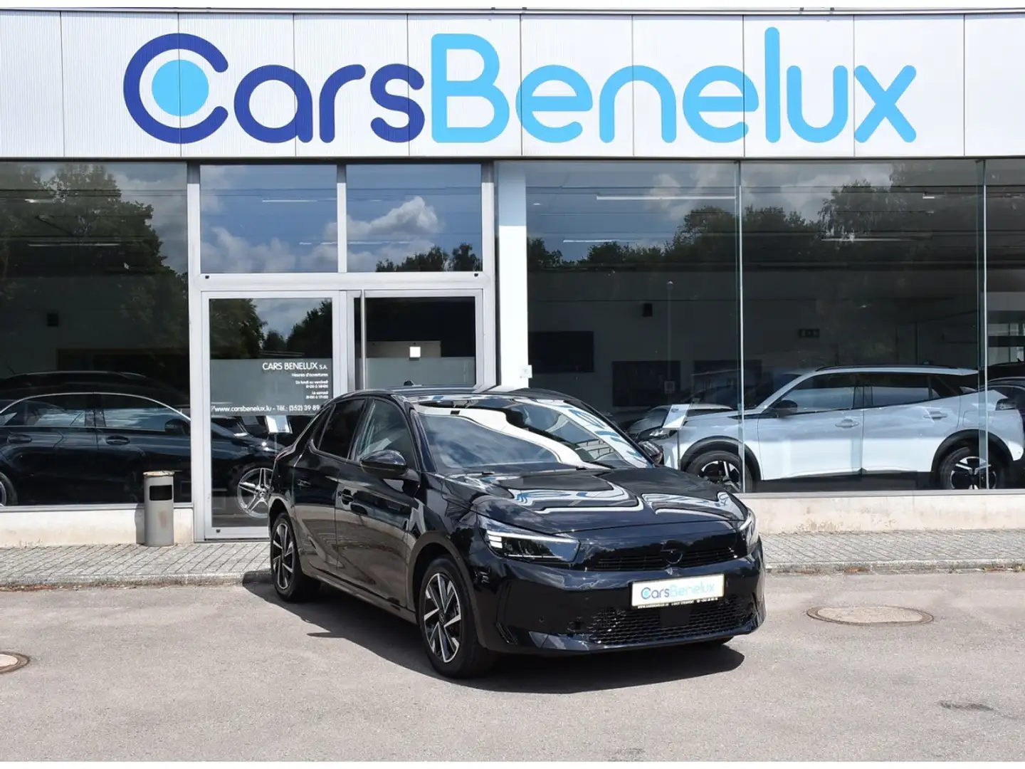 Opel Corsa 1.2 GS AT8 Facelift GPS REGUL LANE SIDE CAM 1°MAIN Noir - 1