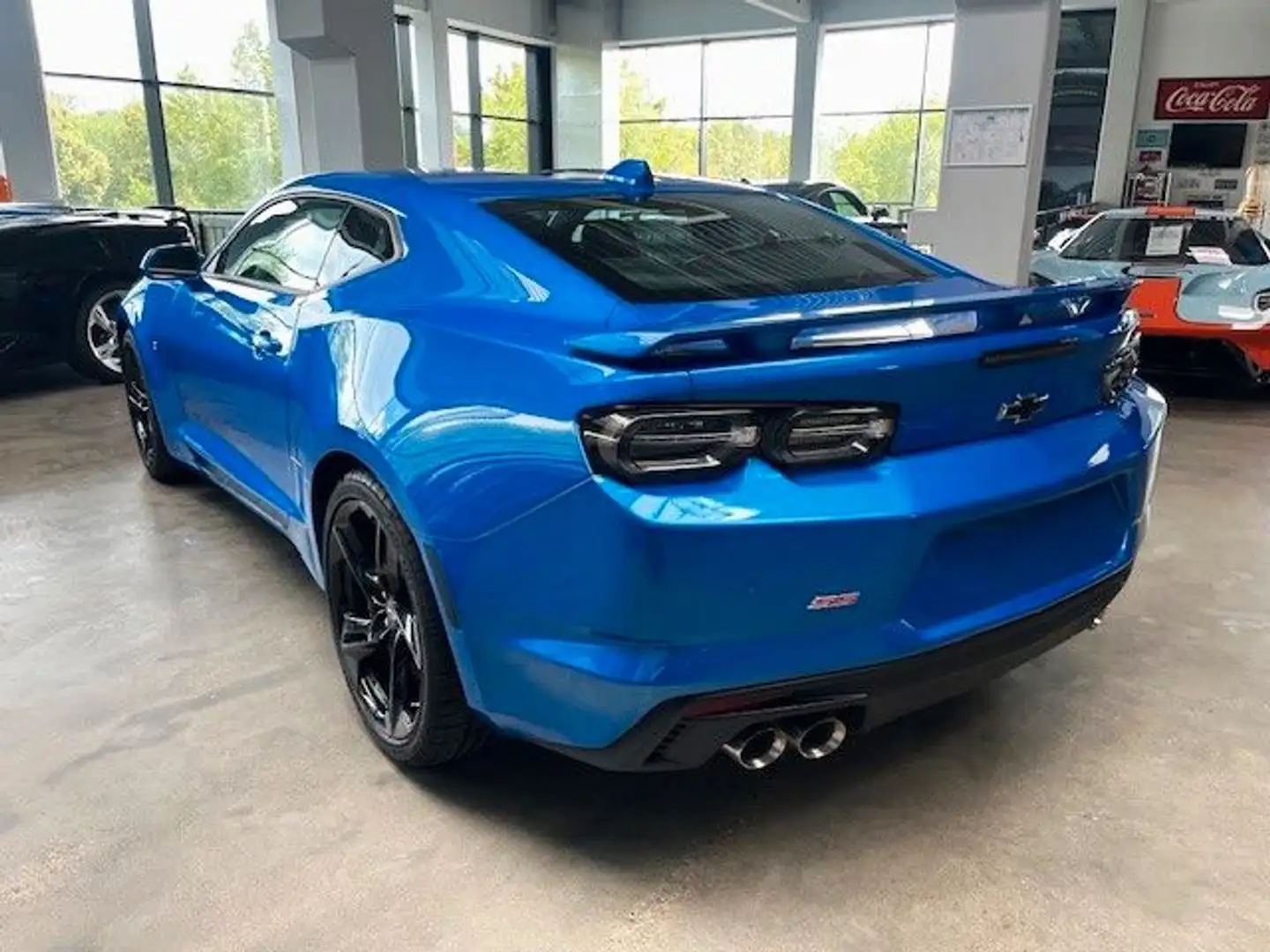 Chevrolet Camaro Coupe SS 6.2 V8 Klappe-Recaro 3.99% Blau - 2