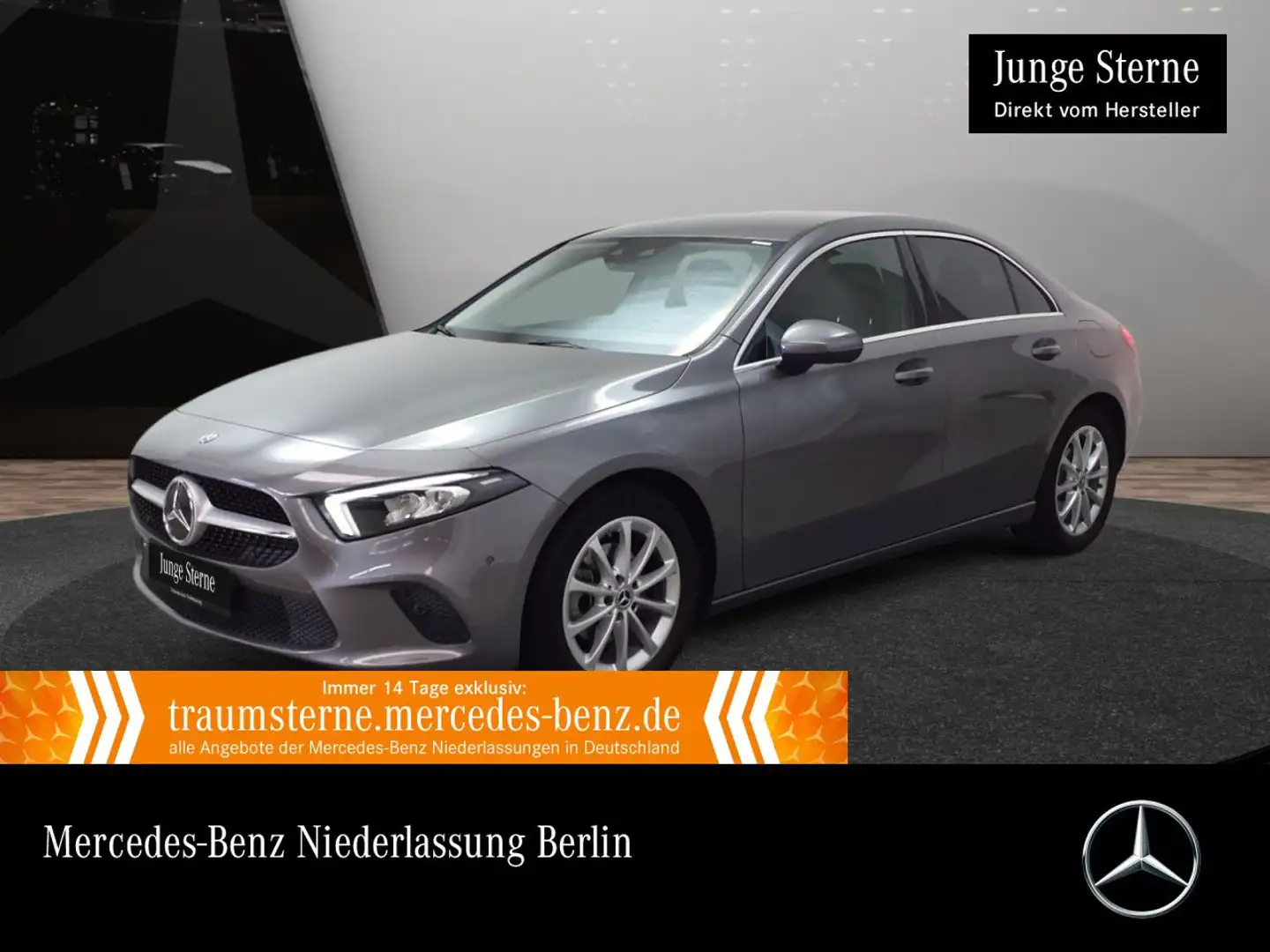 Mercedes-Benz A 180 Lim PROGRESSIVE+LED+KAMERA+TOTW+7G Grau - 1
