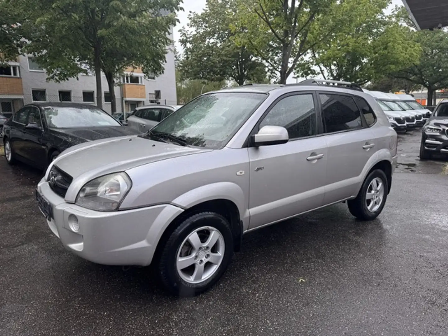 Hyundai TUCSON Tucson 2.7i V6 GLS 4WD *Automatik**Leder**Klima* Argent - 2